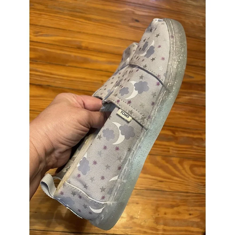 Toms Arctic Ice Foil Starry Sky Print Girls Size‎ 3